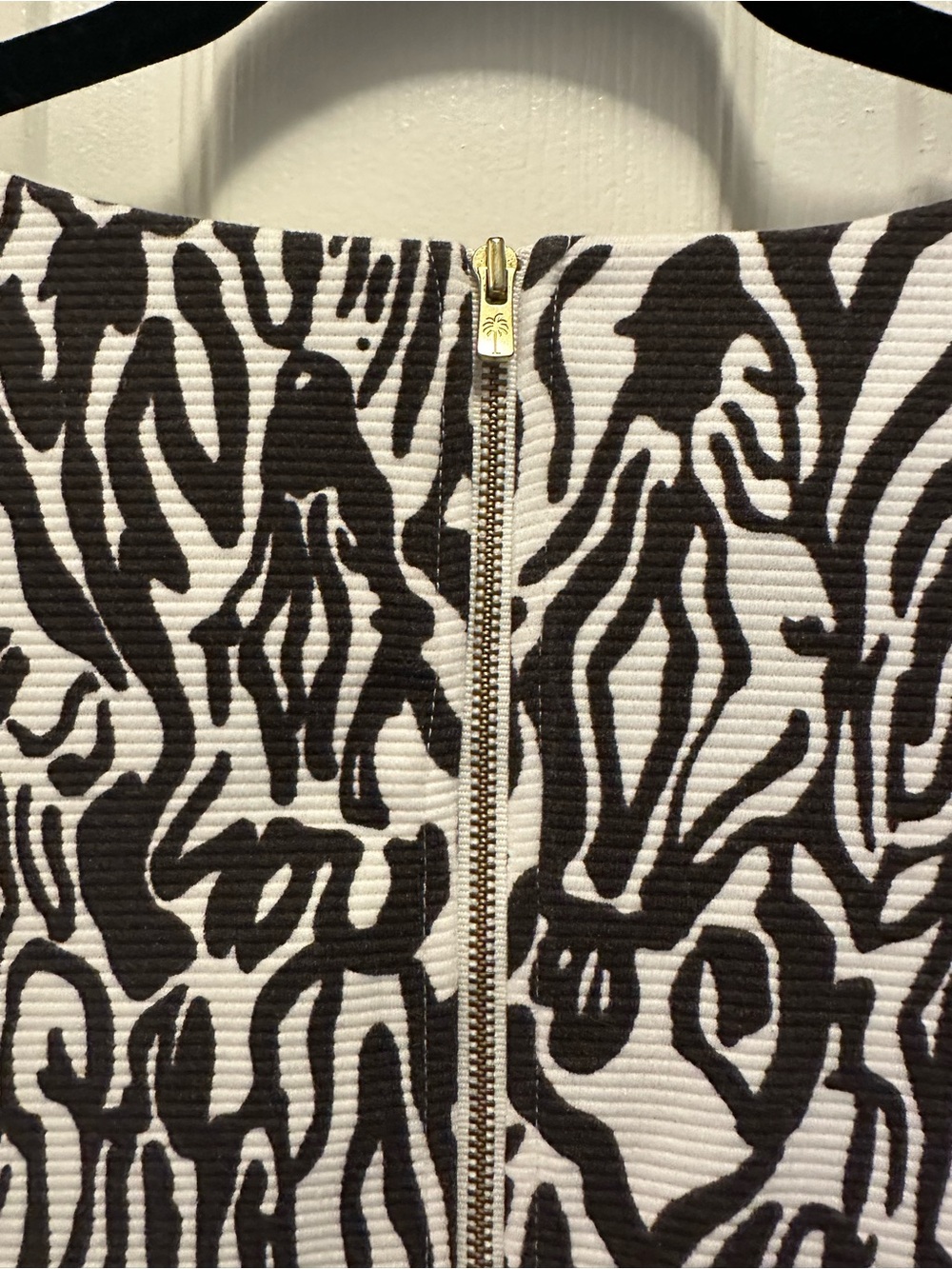 Lilly Pulitzer Layton Dress in Cameo White Full Entourage 🦓 - Picture 7 of 10